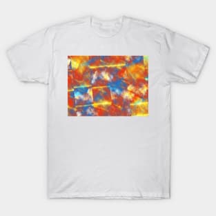 Abstract Shiny Background Texture T-Shirt